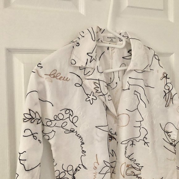 Aritzia Babaton Martin Blouse - Picture 2 of 4